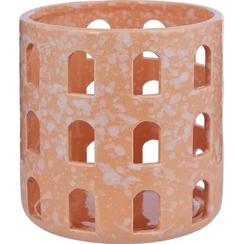 kempingová lampa Butlers SUNDOWN Lucerna 13 cm - oranžová