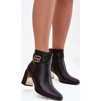 Dámská zimní obuv Boty na podpatku model 220694 Step in style 40