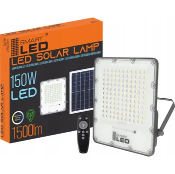 Venkovní osvětlení Solární lampa halogenový reflektor LED se senzorem 150W