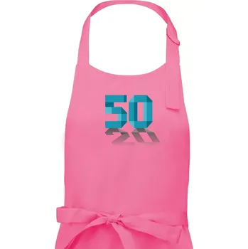 Kuchyňská zástěra Záleží na úhlu pohledu - 50 - Dámská zástěra na vaření - Univerzální velikost ( Růžová )