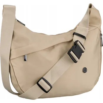 Kabelka Peterson kabelka přes rameno polyester béžová
