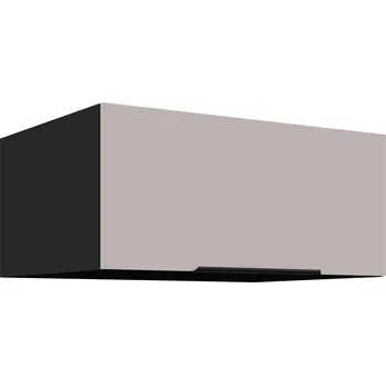 Kuchyňská linka Horní skřínka ARONA - 80 NAGU-36 1F, Černá mat/Kašmír