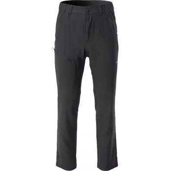 Pánské kalhoty Pánské trekové kalhoty Hi-Tec MEGIN černé, rychleschnoucí, velikost L