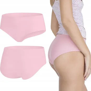 Kalhotky JULIMEX Simple Hladké Bezešvé Kalhotky Barva Pivoňka XL