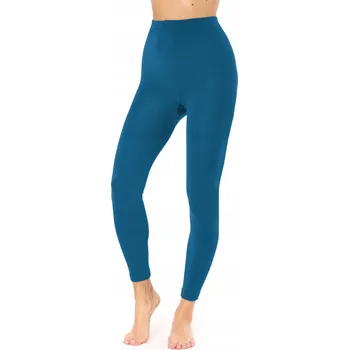 Dámské legíny Zateplené legíny s vysokým pasem dámské MS-ATX Tmavě modrá 3XL/4XL