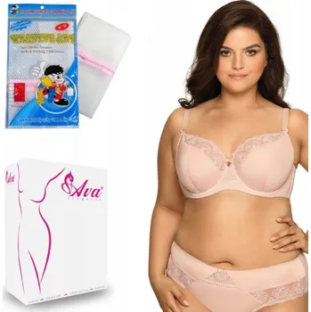 Podprsenka Ava podprsenka polovyztužená béžová velikost 100C