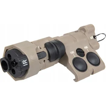 Svítilna Taktická svítilna s IR světlem M-AWL-C1 - písková FDE, FMA