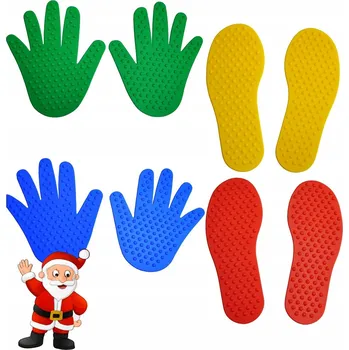 Senzorická stezka XXL sada 24 kusů – senzorické stopy a dlaně