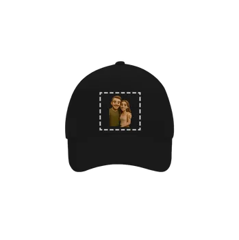 Kšiltovka Bastard 3D plastelína z vlastní fotky kšiltovka baseballka Black