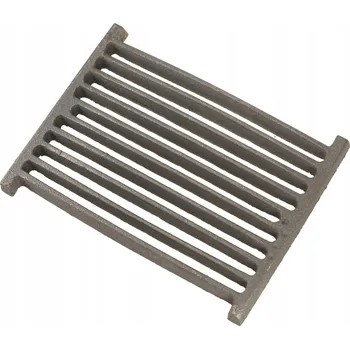 Rošt do krbu a kamen Litinový rošt do kamen, sporáku, krbu, kotle Č. 6, rošt 280 x 210 mm