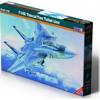 Plastikový model Mistercraft G-04 F-14A Tomcat Two Tailed Lion 1:48 (Model letadla ke slepení)