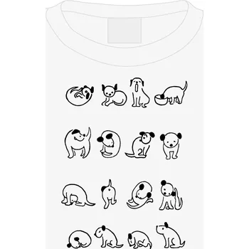 Dámské tričko Familium, Dámské tričko Psí kusy S