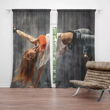 Závěs Sablio Závěs Tanečnice: 2ks 140x250cm