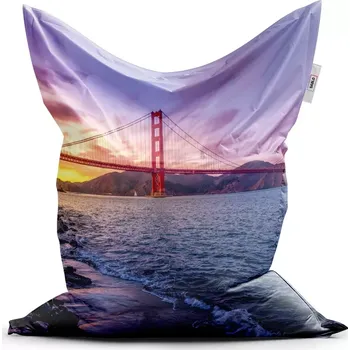 Sedací pytel Sablio Sedací vak Classic Golden Gate 5 - 150x100 cm