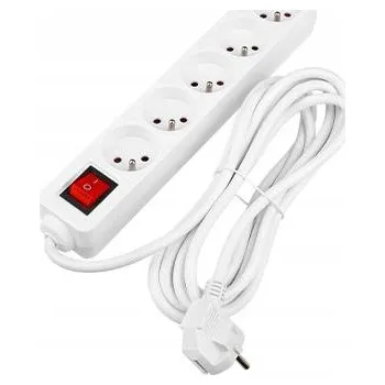 Napájecí kabel Prodlužovací Kabel přívod s lištou Masterled 3 m 5 ks bílý