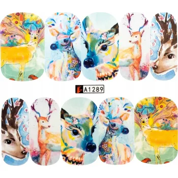 samolepka Samolepky na nehty obtisk A1289 Příroda