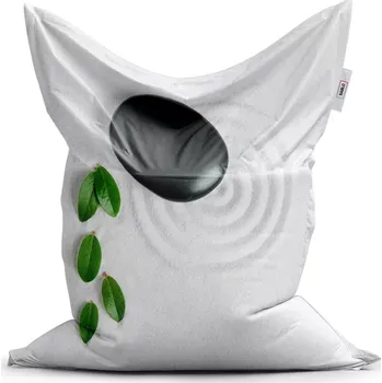Sedací pytel Sablio Sedací vak Classic Listy a kámen - 150x100 cm