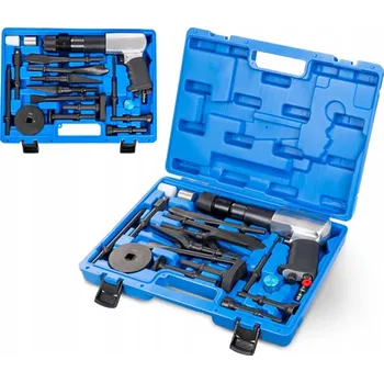 Pneumatické kladivo Pneumatické kladivo se sadou sekáčů 19 ks. FR7140