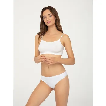 Kalhotky Bavlněné kalhotky tanga, bílé, Gatta, vel. S