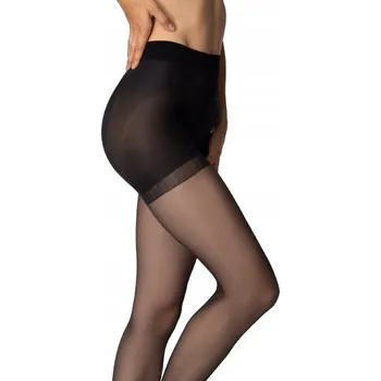 Dámské punčochy Punčocháče hladké Mona Push-up 15 den 15den černé Nero velikost 3