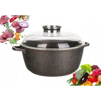 Hrnec HRNEC tradiční 6,7 L Banquet GRANITE BROWN s dávkovačem na koření
