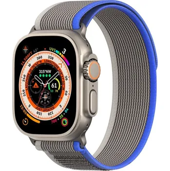 Řemínek na hodinky Řemínek Dux Ducis Strap Yj Nylon Apple Watch 42 / 44 / 45 / 49 mm Blue gray.