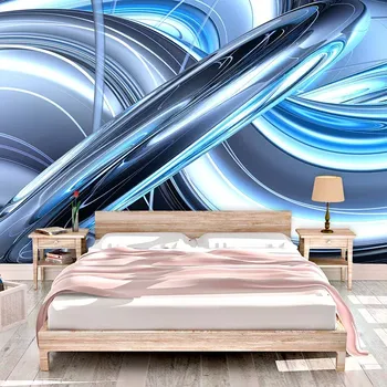 Tapeta Sablio Tapeta Modrá abstrakce - 125x75 cm