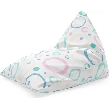Sedací pytel Sablio Sedací vak Triangl Bublifuk: 120 x 100 x 100 cm