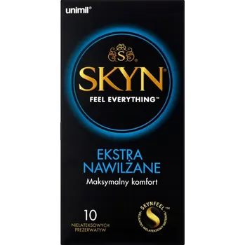 Kondom Kondomy SKYN EXTRA ZVLHČENÉ 10 ks Extra Lubrikace Bez Latexu