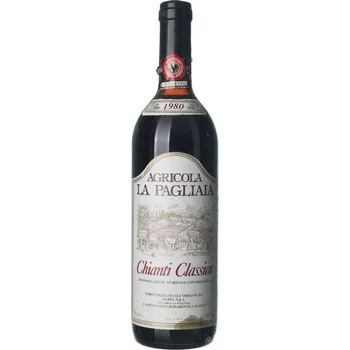 Víno Archivní víno 1980 La Pagliaia Chianti 0,75 l