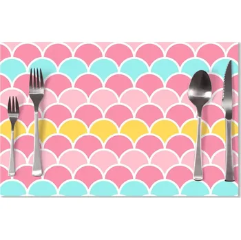 prostírání Sablio Prostírání Barevné šupiny: 40x30cm