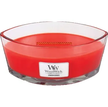 Svíčka Tradiční sójová svíčka CRIMSON BERRIES Woodwick 1 ks