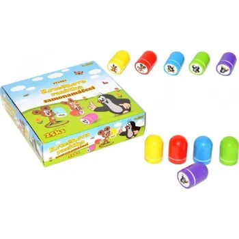 Dětské razítko Razítka Krtek plast 4cm - mix variant či barev