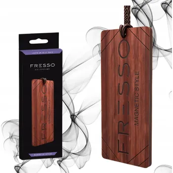 Vůně do auta FRESSO Dřevěný vonný přívěsek do auta Magnetic Style 1 kus