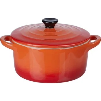 Butlers C'EST SI BON Zapékací miska s pokličkou kulatá 600 ml - oranžová