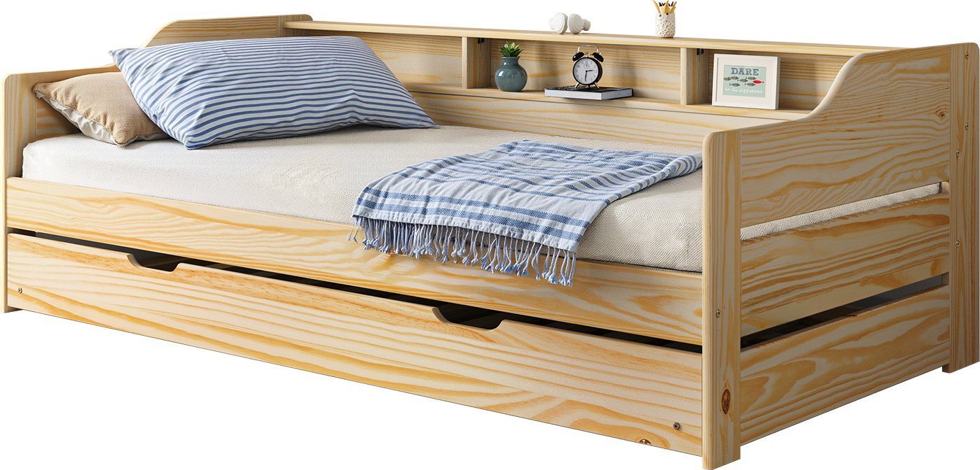 Jednolůžko s přistýlkou 8819 LILI lak