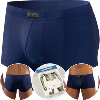 Krátké mini boxerky Sesto Senso URBAN NÁMOŘNICKÁ MODRÁ L