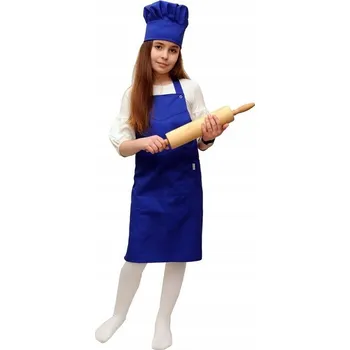 Kuchyňská zástěra Dětská zástěra: Perfektní volba pro kuchyňské experimenty, modrá