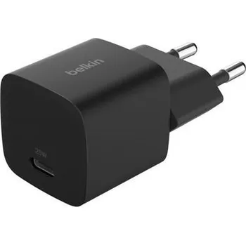 Belkin BOOST CHARGE™ 25W USB-C Power Delivery PPS nástěnná nabíječka, černá
