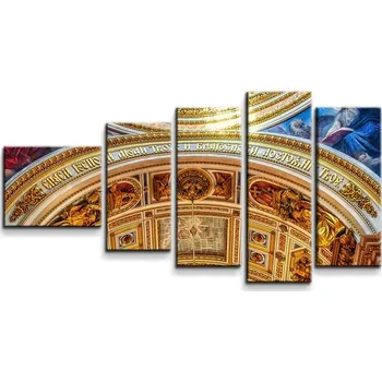 Obraz Sablio Obraz - 5-dílný Chrám 2 - 100x60 cm