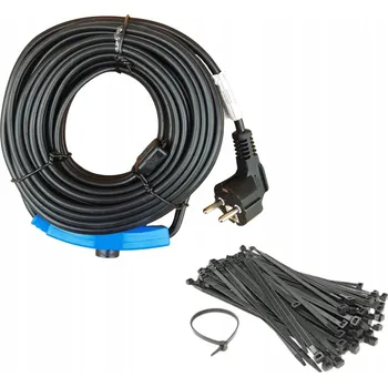 Topná rohož VÝHŘEVNÝ KABEL s termostatem 12m 230V 192 W/m s NAPÁJECÍM KABELEM