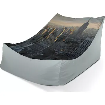 Sedací pytel Sablio Sedací vak Lounge New York Skyline - 80 x 95 x 50 cm