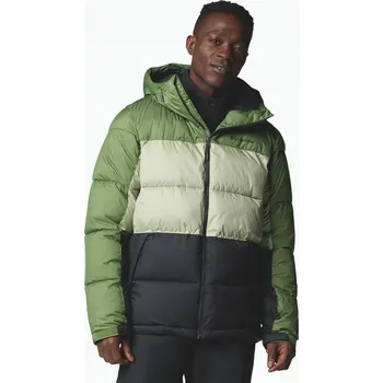 Pánská bunda Columbia pánská péřová bunda s kapucí SLOPE STYLE JACKET, velikost XL