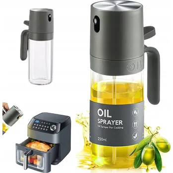 Nádoba na olej a ocet Rozprašovač na olej a koření 250 ml s ergonomickou rukojetí