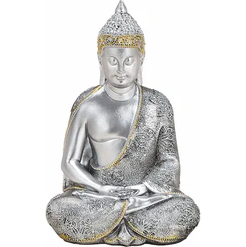 Nefertitis Buddha meditující thajská soška 21 cm soška