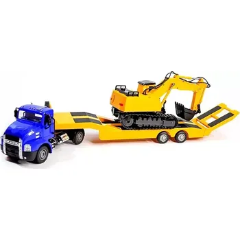 RC model ostatní Double Eagle RC tahač Mack 114SD s bagrem 1:26