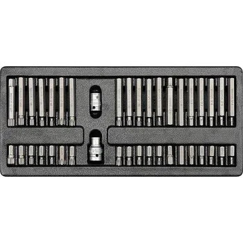 Sada nářadí Sada bitů ve výplni do dílenských vozíků, 40 dílů - YT-5538