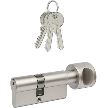 Vložka do dveří Cylindrická stavební knoflíková vložka Richter EURO BASIC RC1, Vložka knoflíková standartní 30/30 mm