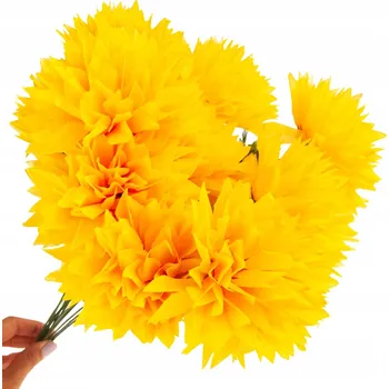 umělá květina UMĚLÉ KVĚTINY JAKO ŽIVÉ CHRYZANTÉMA VELKÁ