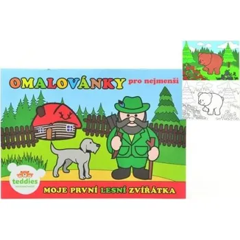 omalovánky Omalovánky A5 Moje první zvířátka lesní 21x14,5cm MPLZ [A]